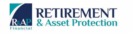 Logo with stylized letters R & AP and text Retirement & Asset Protection Financial.