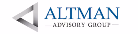 Altman Advisory Group logo with a stylized triangular symbol to the left.