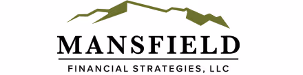Mansfield Financial Strategies, LLC logo with stylized green mountain above the company name.